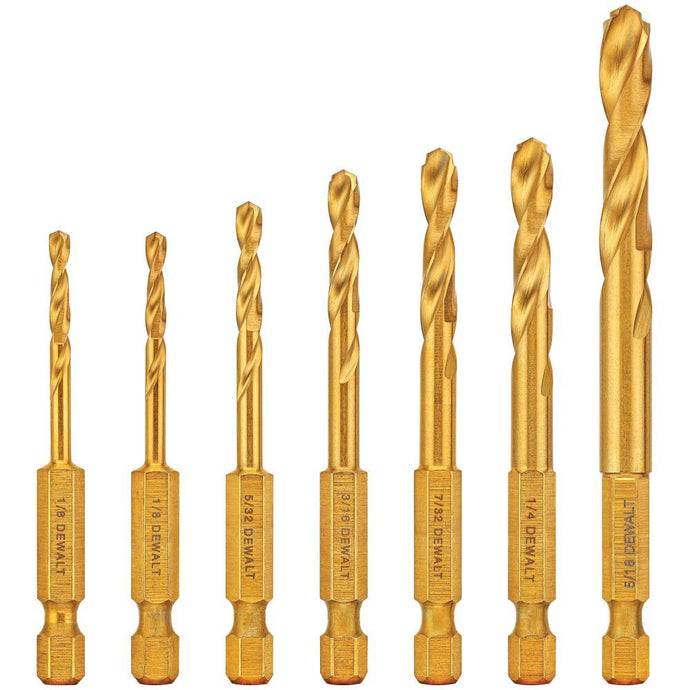 DeWalt DD5157 7 PC DRILLING SET