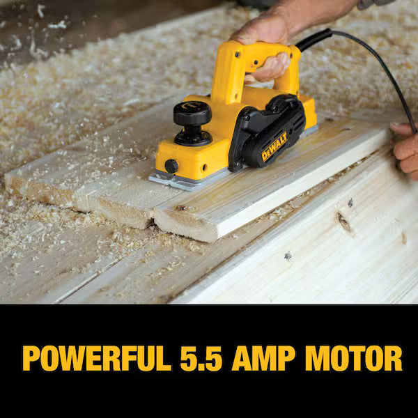 DeWalt D26676 5.5 AMP PORTABLE HAND PLANER W/HSS BLADE