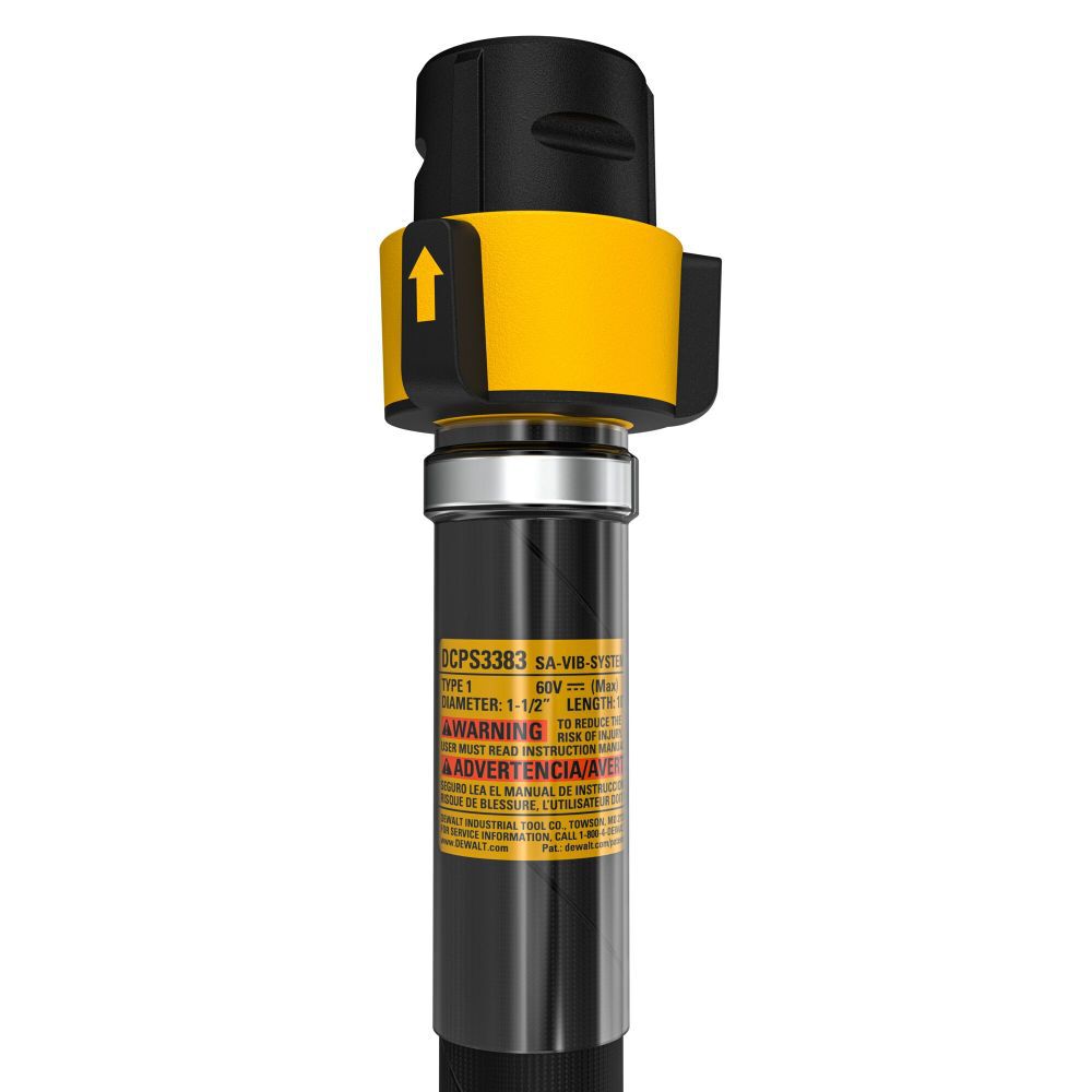 DeWalt DCPS3383 1.5 IN VIBRATOR HEAD-10FT SHAFT
