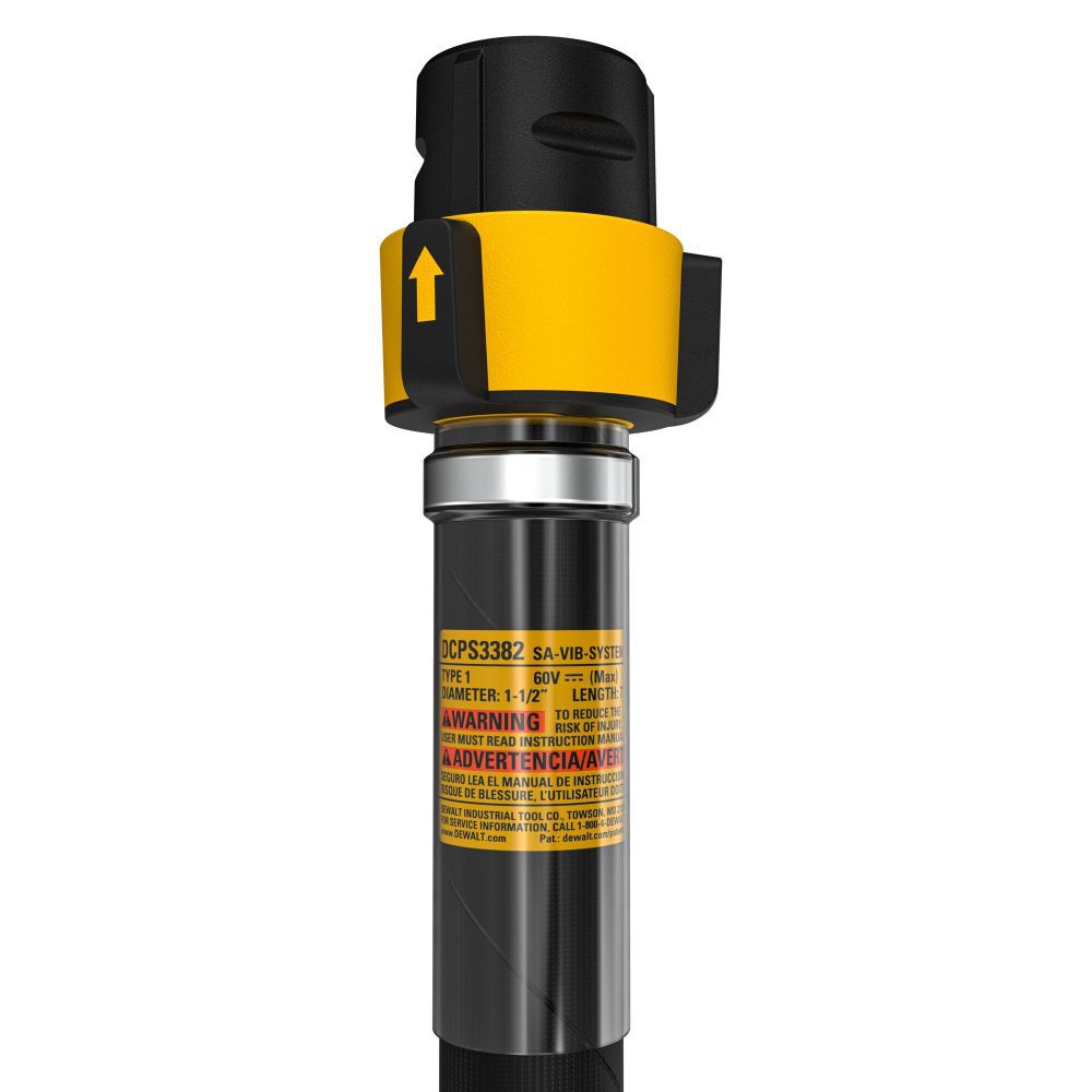 DeWalt DCPS3382 1.5 IN VIBRATOR HEAD-7FT SHAFT