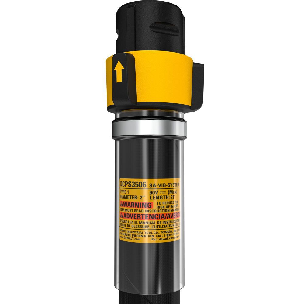 DeWalt DCPS3506 2IN VIBRATOR HEAD-21FT SHAFT