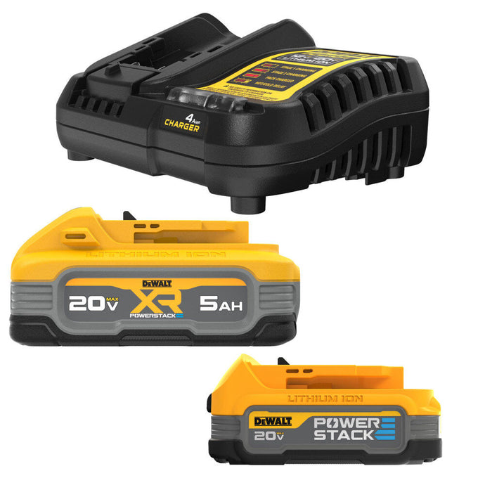 DeWalt DCBP315-2C POWERSTACK COMPACT + 5AH STARTER KIT