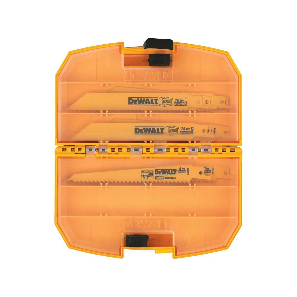 DeWalt DW4890 15 PC RECIP SAW BLADE TOUGH CASE SET