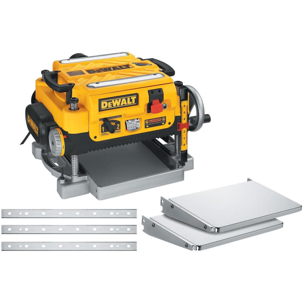 DeWalt DW735X 13 PLANER w/EXTRA KNIVES AND TABLES.