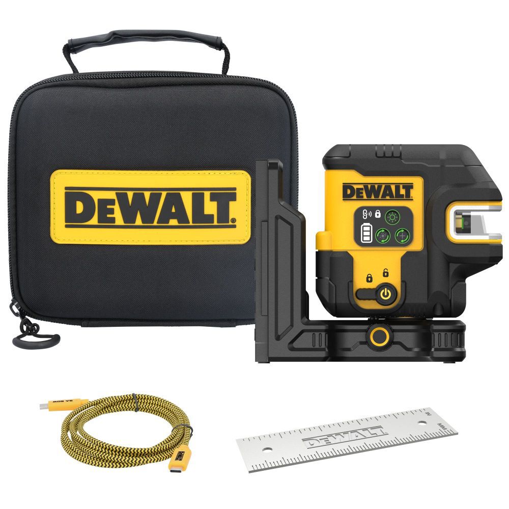 DeWalt DCLE14251GB DEWALT RECHARGEABLE 5 SPOT COMBO LASER