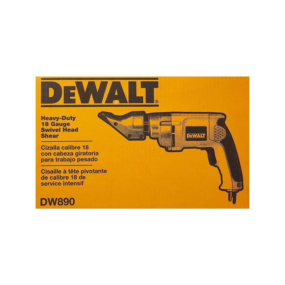 DeWalt DW890 18 GA SHEAR