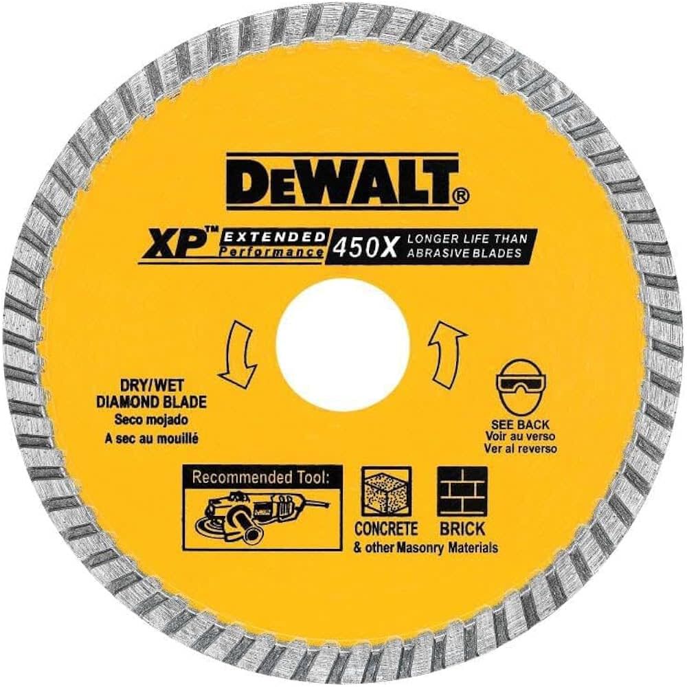 DeWalt DW4702 7IN DRY CUT DIAMOND WHEEL