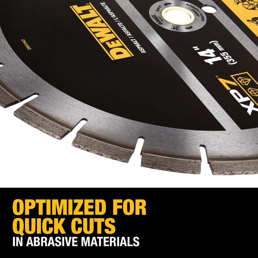 DeWalt DW47447 14IN SEGMENTED XP7 ASPHALT
