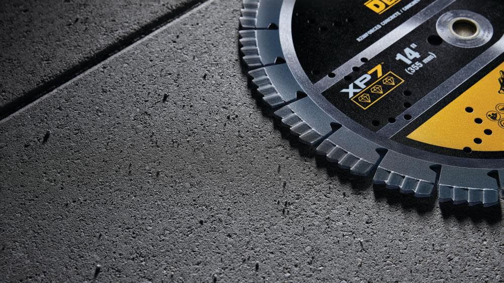 DeWalt DW47437 14IN SEGMENTED XP7 REINFORCED CONCRETE