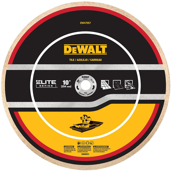 DeWalt DW47057 10IN CONTINUOUS XP7 TILE