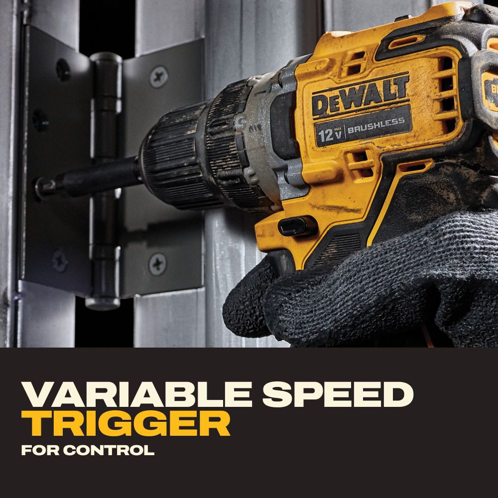 DeWalt DCD701J1 12V MAX Drill Driver Kit
