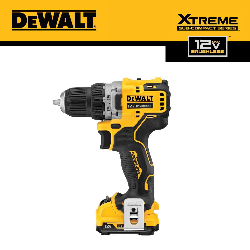 DeWalt DCD701F2 12V MAX DRILL DRIVER KIT