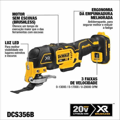 DEWALT DCS356B 20V MAX OSCILLATING MULTI-TOOL BARE