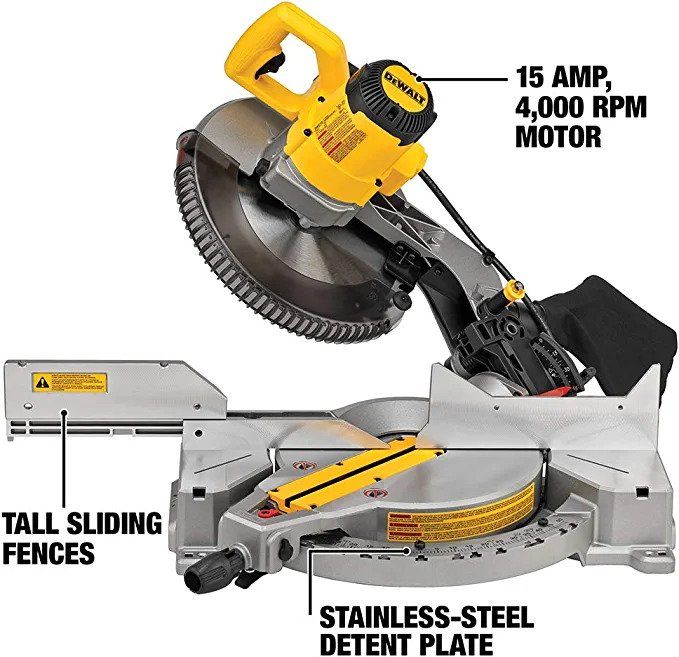DEWALT DWS715 15 AMP 12