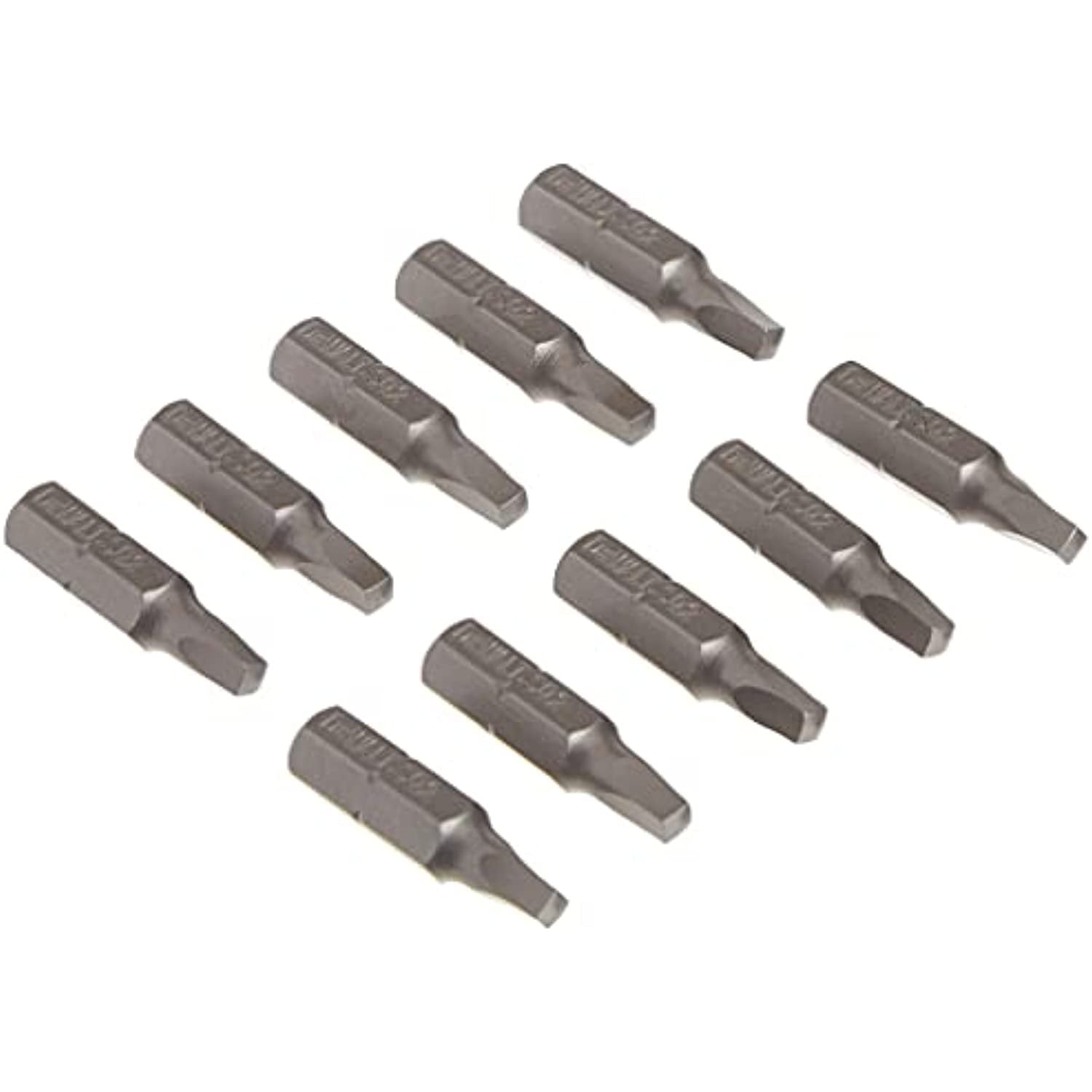 DeWalt DW2202B10 NO2 SQUARE RECESS 1IN BIT TIP10 PK