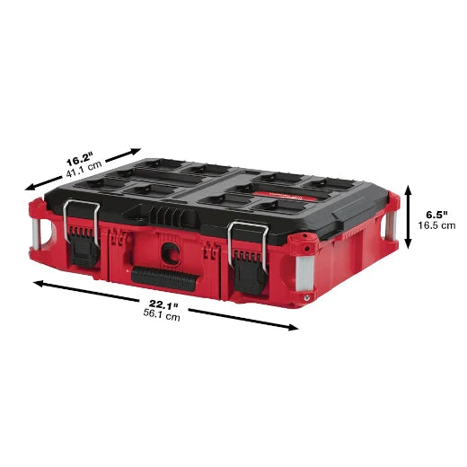 MILWAUKEE 48-22-8424 PACKOUT 22 in. Medium Red Tool Box