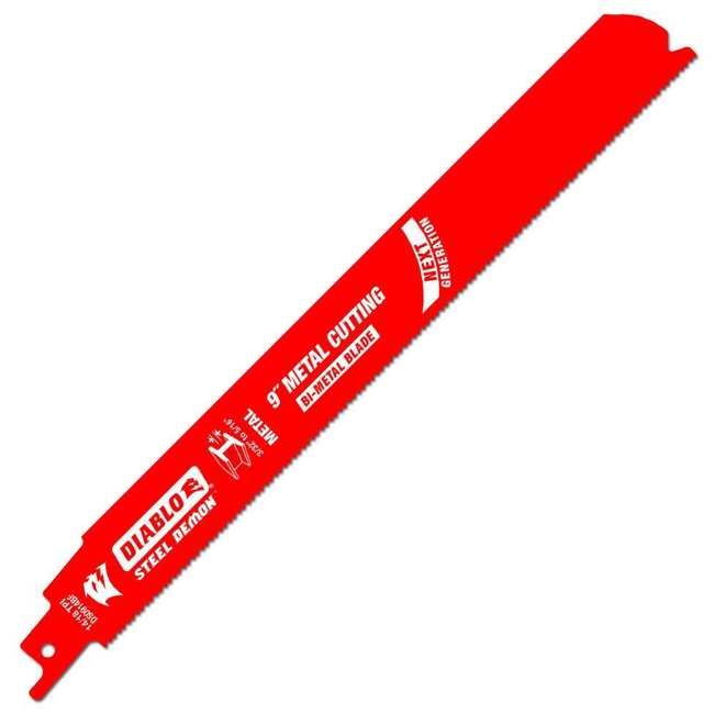 DIABLO DS0914BF5 Steel Demon 9" 14/18 TPI (Full Body) 5 Pack