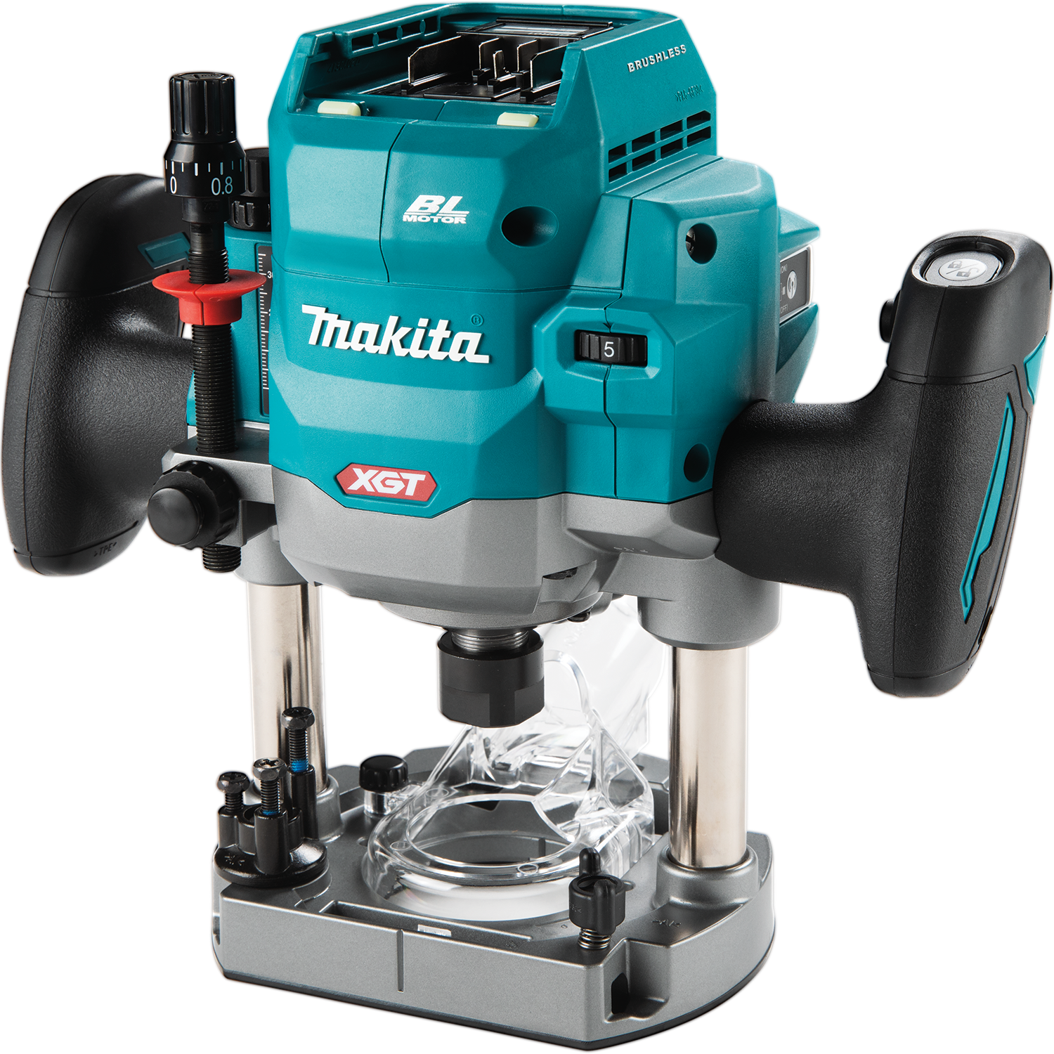 Makita 40V max XGT Brushless Cordless 2-1/4 Maximum HP Plunge Router (Tool Only) GPR01Z