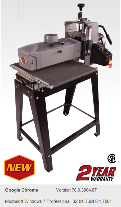 LAGUNA SUPMX-71632 SUPERMAX 16-32 DRUM SANDER OPEN STAND 1-1/2 HP, 110V