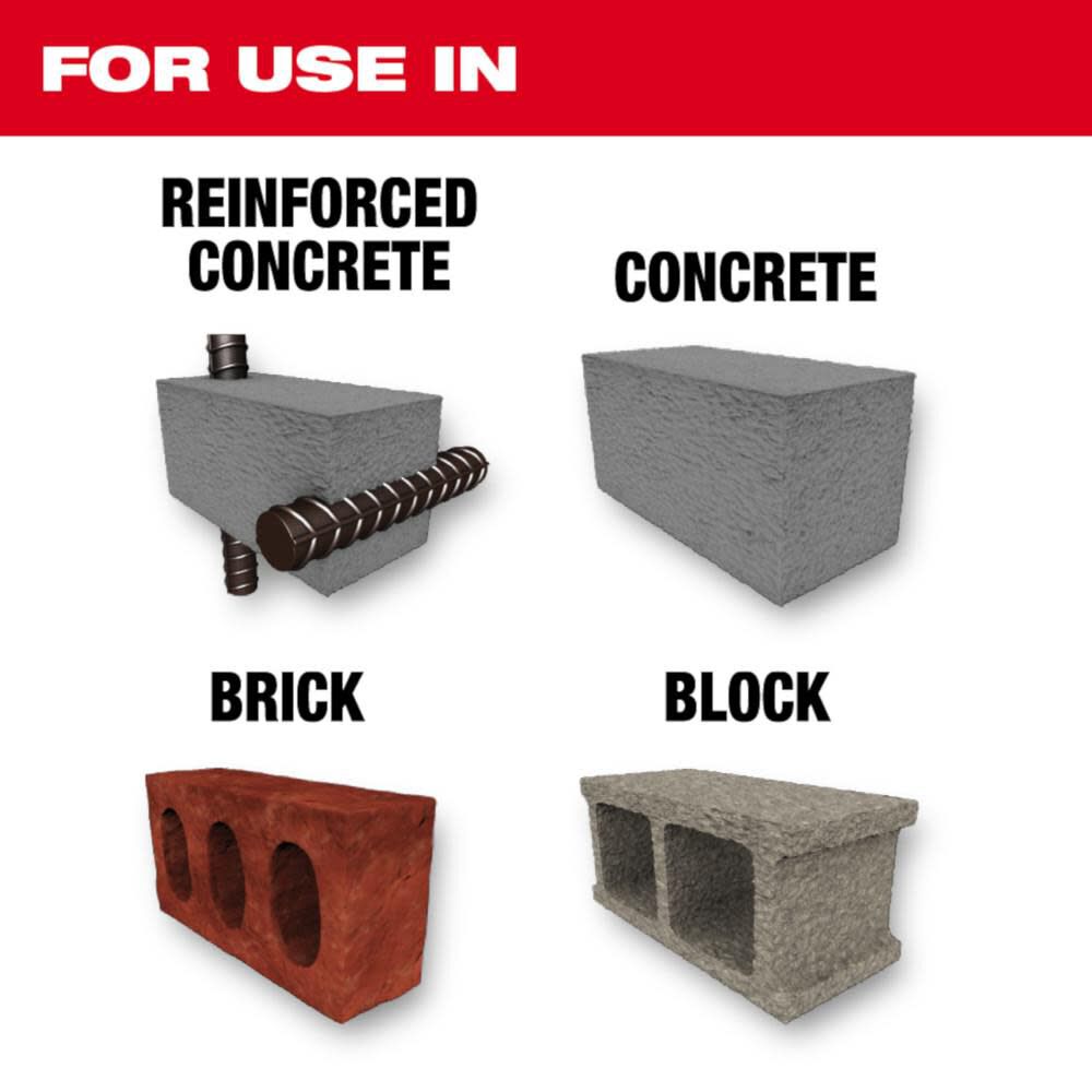 Milwaukee 48-17-5100 Diamond Ultra™ Wet Core Bits