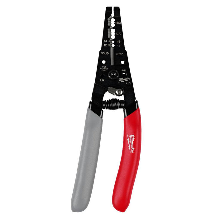 48-22-3081 12/2 & 14/2 NM Dipped Grip Wire Stripper & Cutter Milwaukee