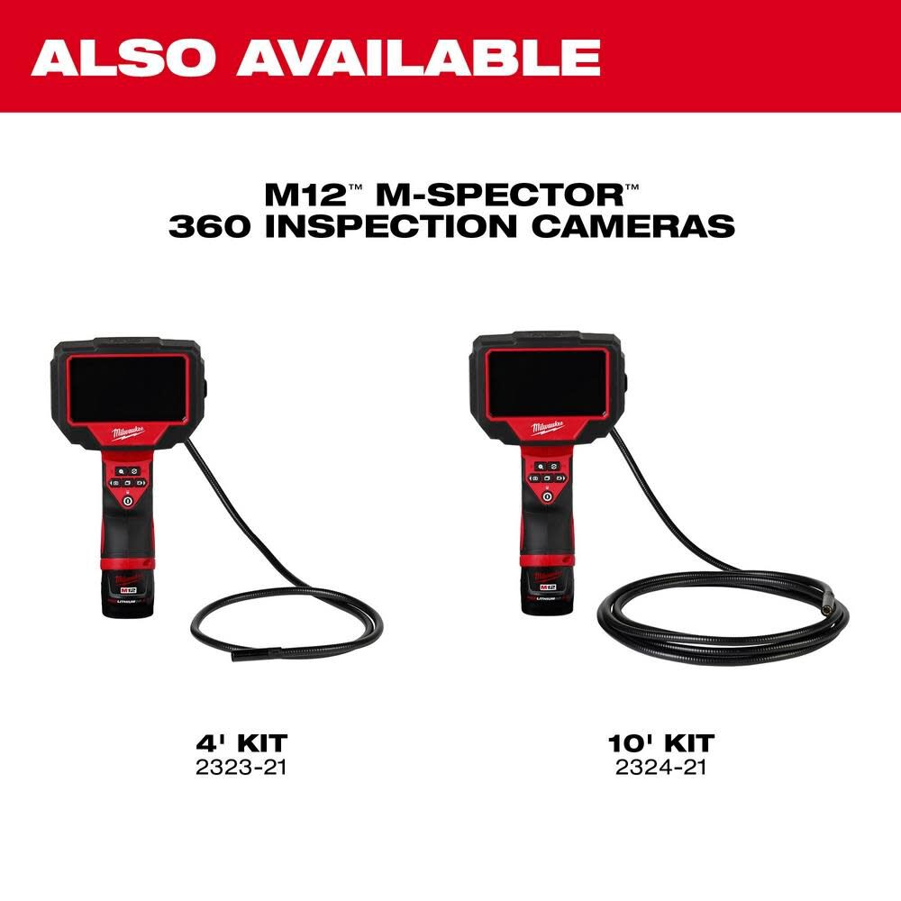 Milwaukee 2319-20 M-Spector™ 4’ Inspection Camera