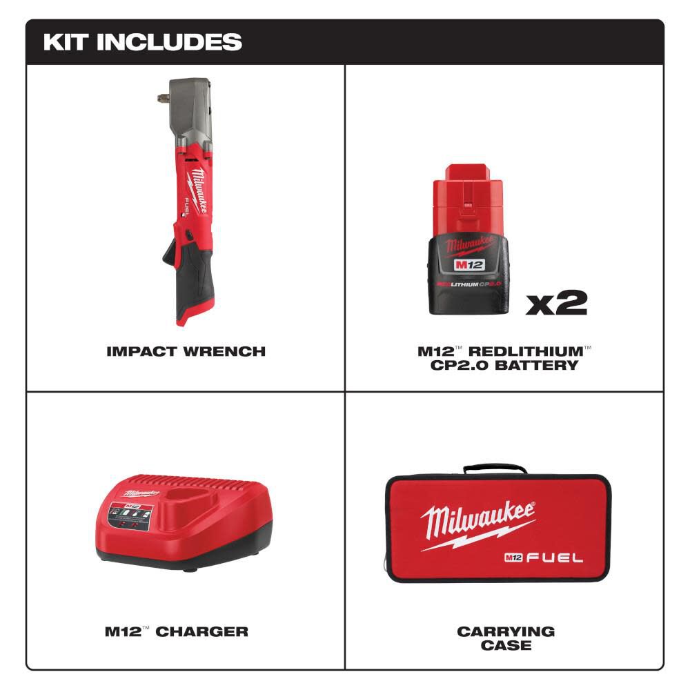 MILWAUKEE 2564-22 M12 FUEL 3/8