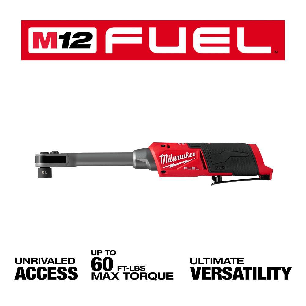 Milwaukee M12 FUEL™ INSIDER™ Extended Reach Box Ratchet 3050-20