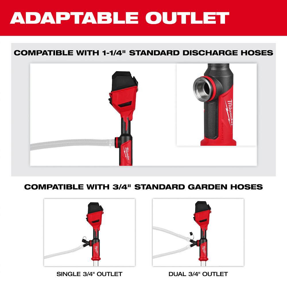 Milwaukee 2940-20 M18™ Brushless Stick Transfer Pump