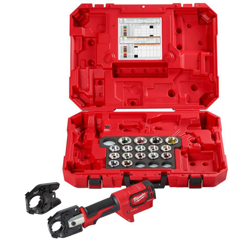 Milwaukee 2679-750AL 600 MCM CRIMPER W/#8-750 AL DIES