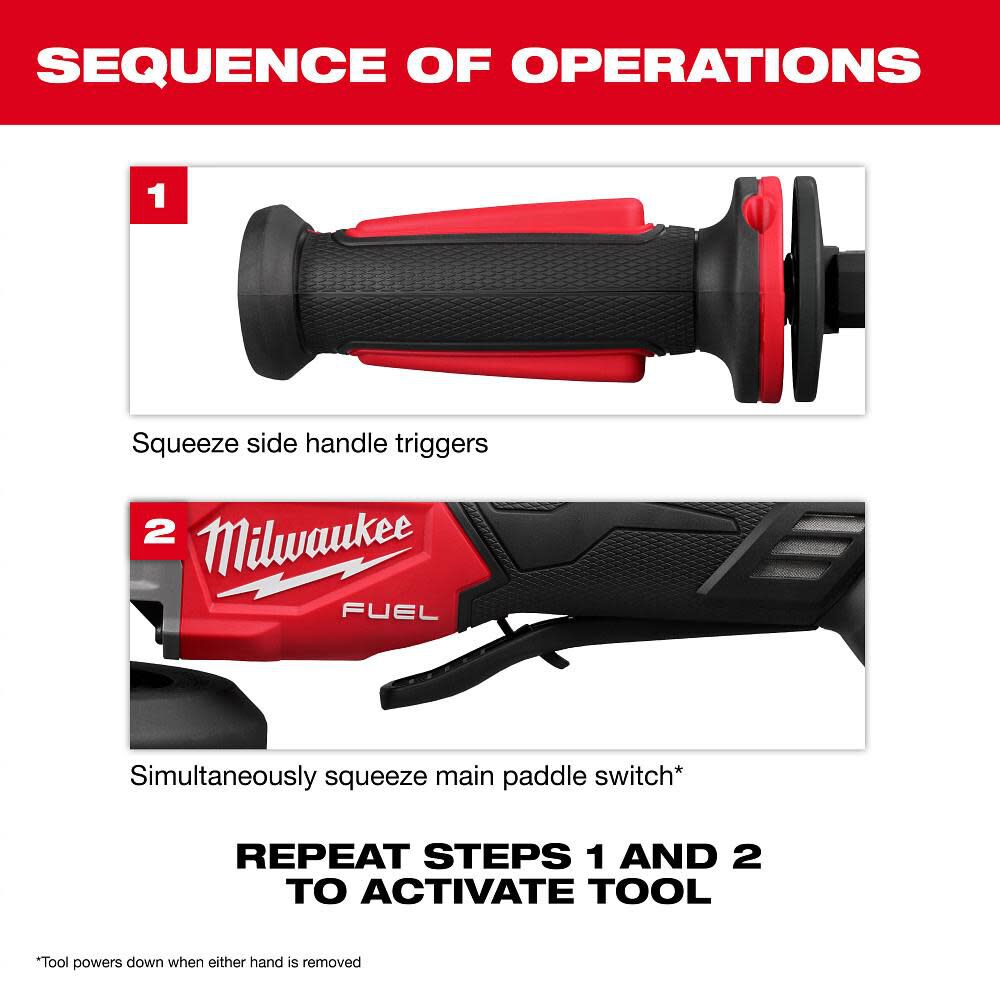 Milwaukee 2986-20 M18 FUEL™ 4-1/2