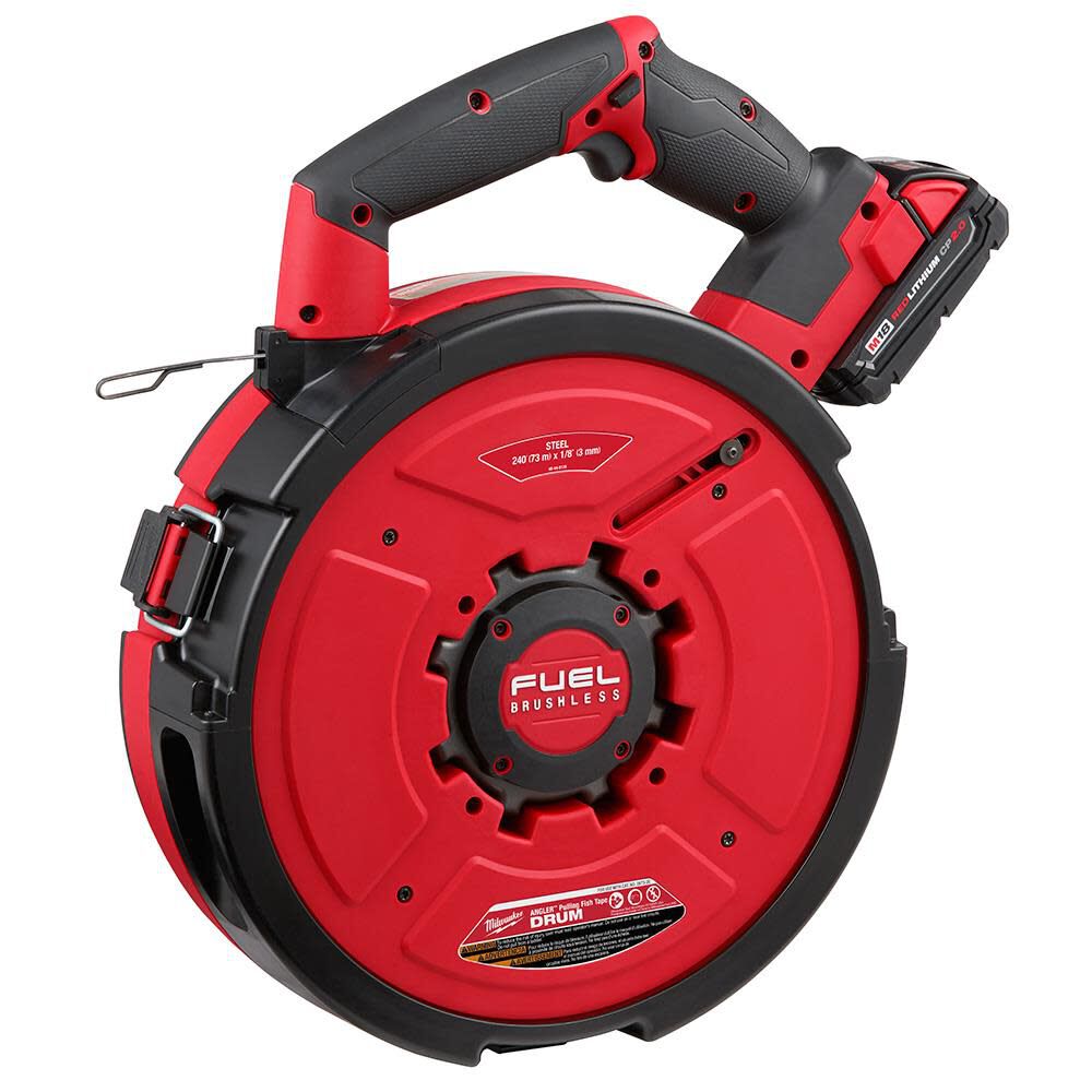 Milwaukee 2873B-22J M18 FUEL 240' STEEL FISH TAPE KIT