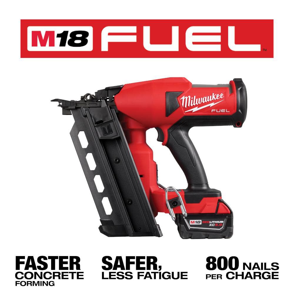 Milwaukee 2844-21 M18 FUEL™ Duplex Nailer Kit