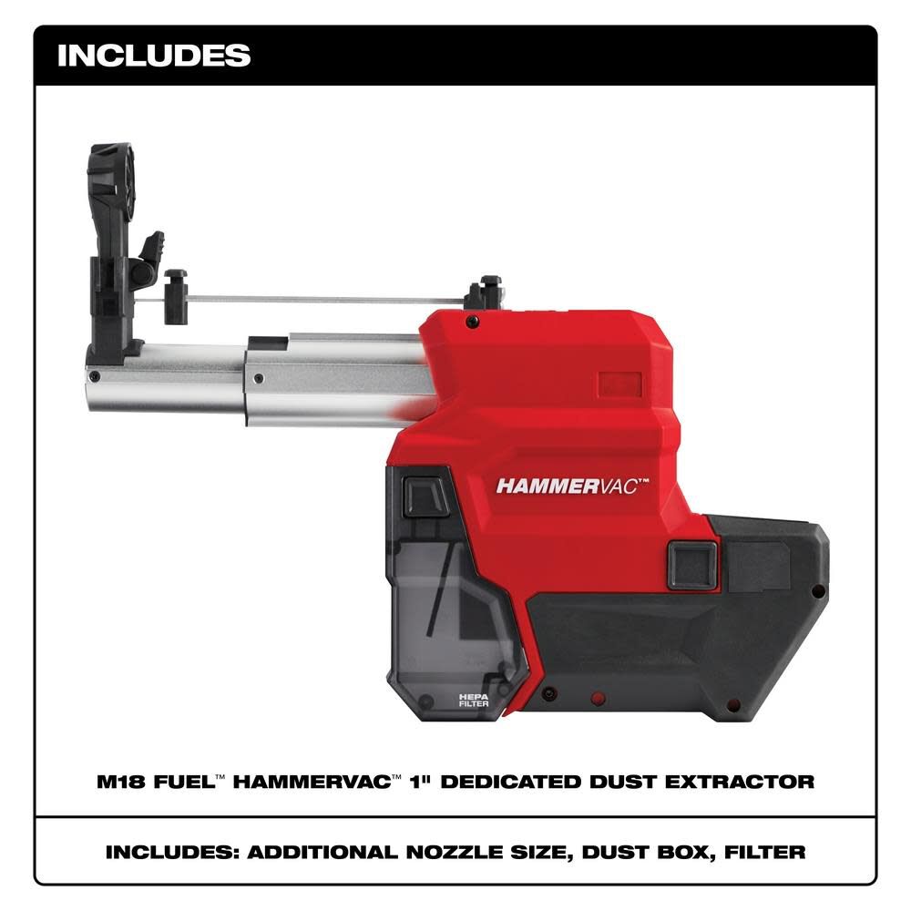 Milwaukee 2912-DE M18 FUEL™ HAMMERVAC™ 1