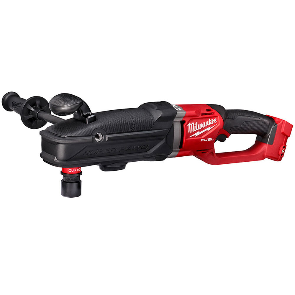 MILWAUKEE 2811-20 M18 FUEL SUPER HAWG RIGHT ANGLE DRILL W/QUICK LOK BARE