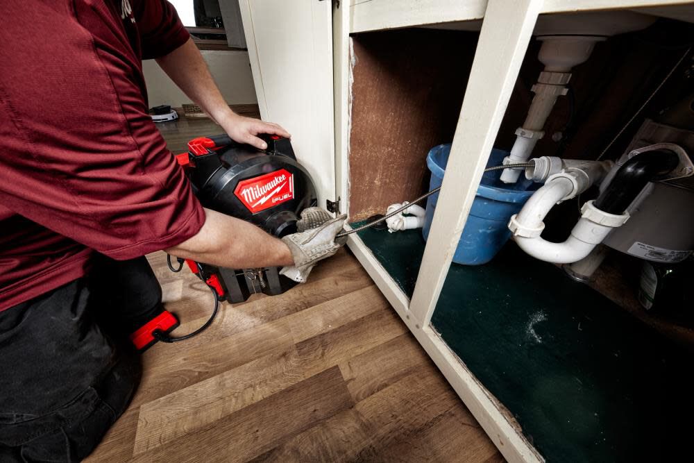 Milwaukee 2775A-211 M18 FUEL™ SWITCH PACK™ Sectional Drum Machine with 5/16” Cable