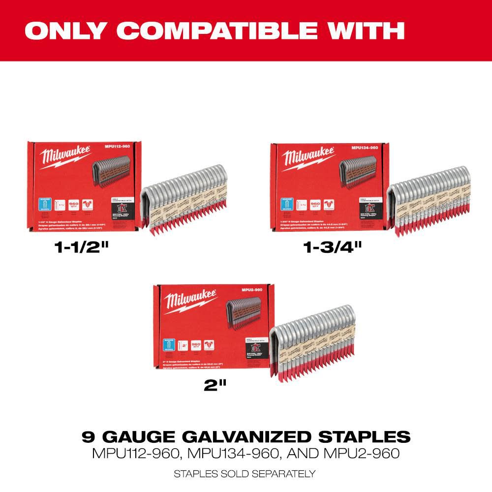 Milwaukee 2843-20 M18 FUEL™ Utility Fencing Stapler