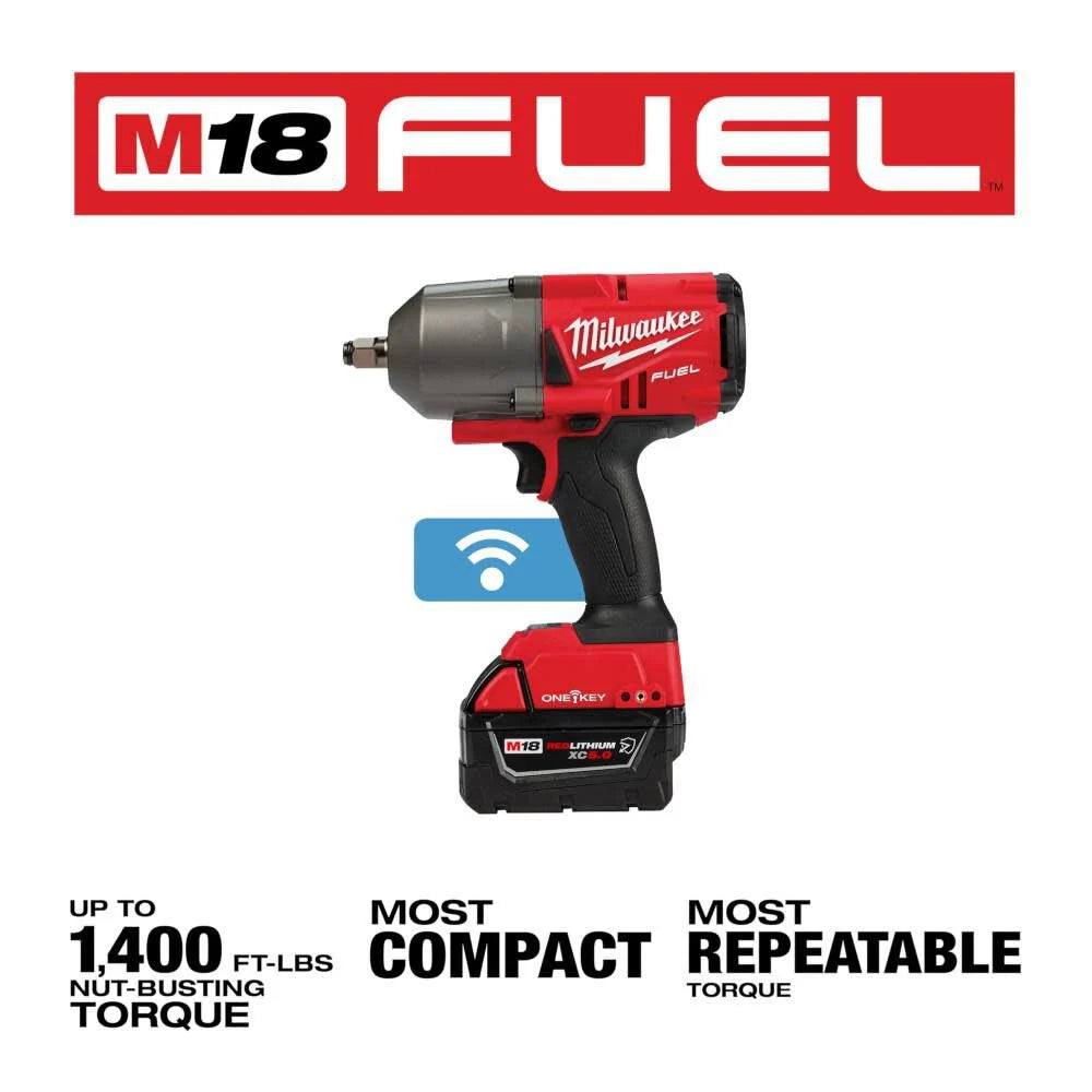 Milwaukee 2863-22R M18 FUEL™ w/ ONE-KEY™ High Torque Impact Wrench 1/2