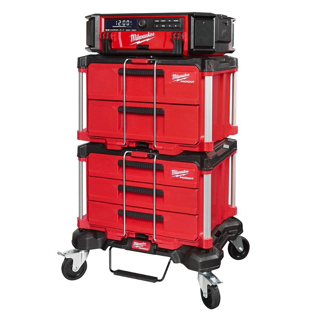 MILWAUKEE 48-22-8443 PACKOUT 3-Drawer Tool Box