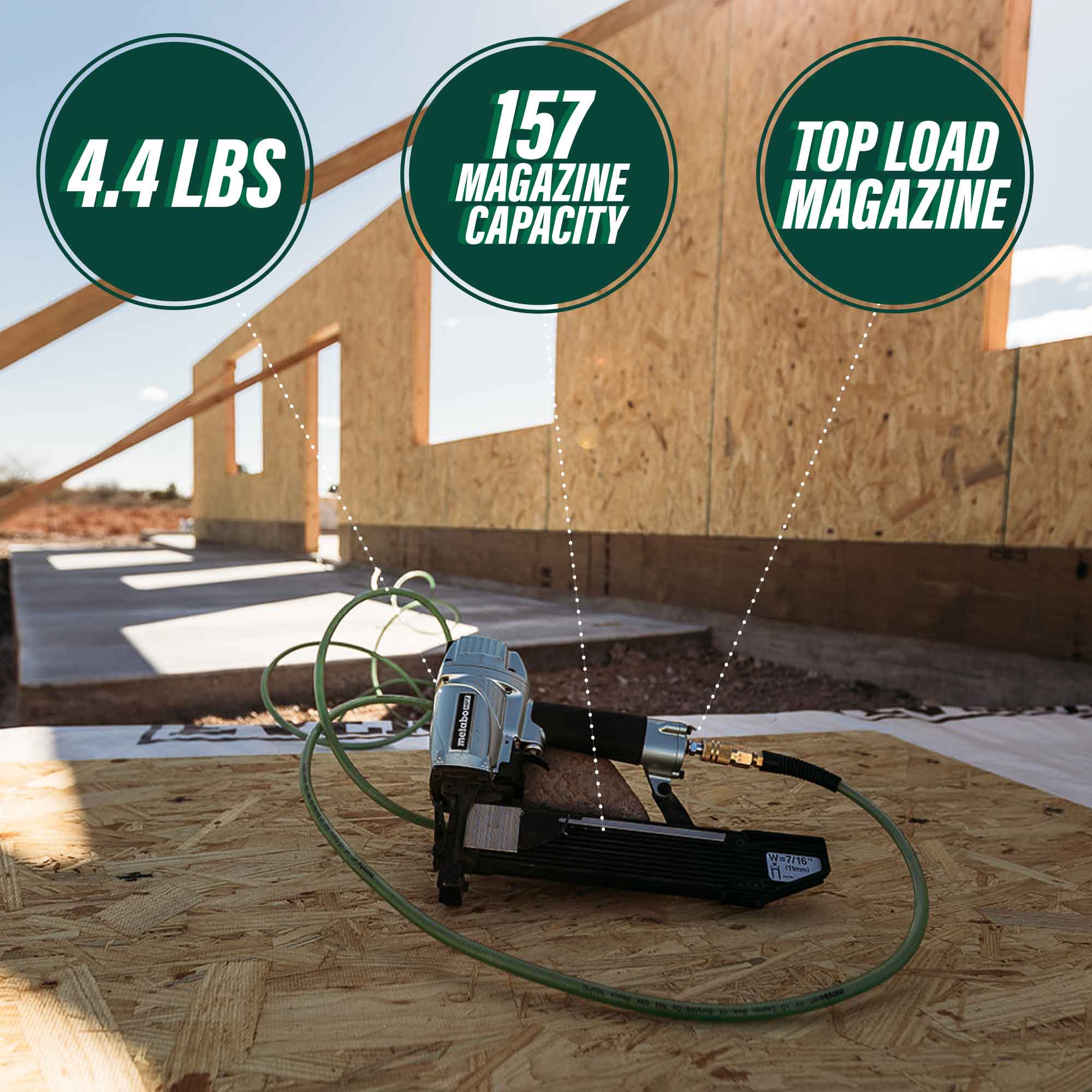 METABO N5008AC2M HPT 16G 7/16