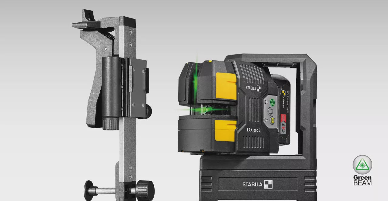STABILA 03520 LAX 500 G CROSSLINE & PLUMB DOT LASER 7PC KIT
