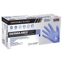 SAS Safety 66524 Derma-Med PF Nitrile Exam Grade Gloves - Extra Large - (100/bx)