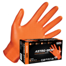 SAS Safety 66572 Safety Gloves Astro Grip PF Nitrile 7 mil (100-pk)-Medium