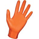 SAS Safety 66575 Astro Grip PF Nitrile 6 mil Gloves (100-pk)-XXL