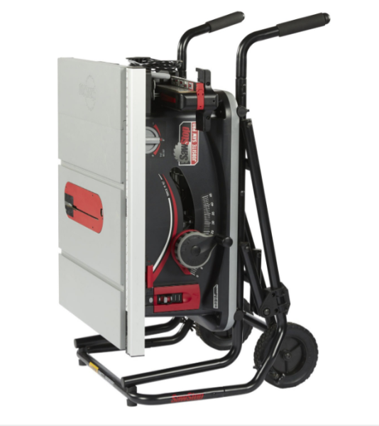 SAWSTOP JJS-120A60 JOB-SITE TABLE SAW PRO W/MOBILE BASE