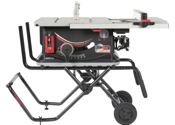 SAWSTOP JJS-120A60 JOB-SITE TABLE SAW PRO W/MOBILE BASE