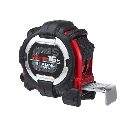 TAJIMA GS-C16BW GS-LOCK, 16FT X 1IN STRONG TAPE & HOOK WITH COMPATIBLE CLIP