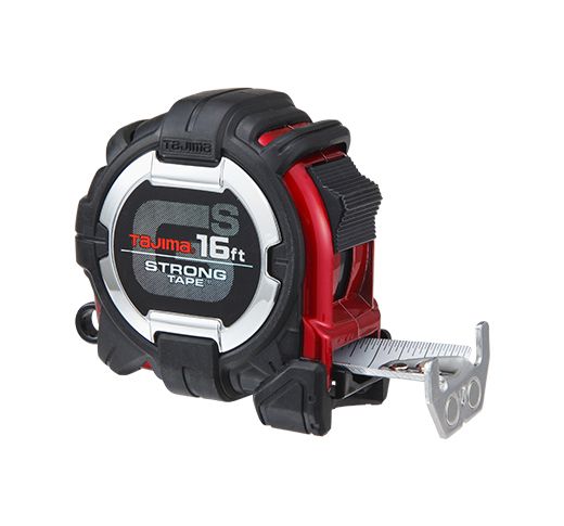 TAJIMA GS-MC16BW GS-LOCK 16FT X 1IN STRONG TAPE & HORNED MAGNETIC HOOK WITH COMPATIBLE CLIP