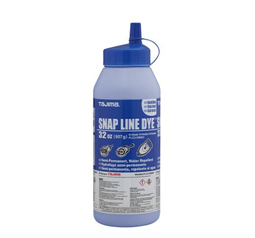 Tajima PLC3-DB900 Chalk Snap Line Dye 32oz Dark Blue, 32 oz. / 907 g