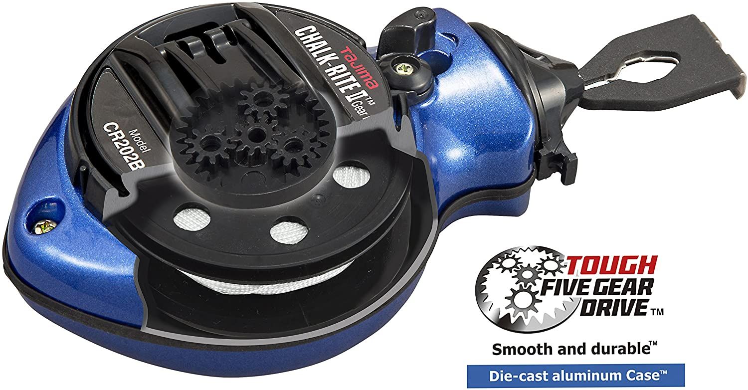 Tajima CR202B-P Chalk-Rite II Ultra-Thin Chalk Snap Line